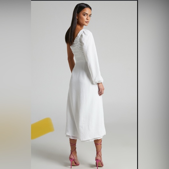 Showpo White One-Shoulder Dress, Size 8, excellent condition - Picture 8 of 11
